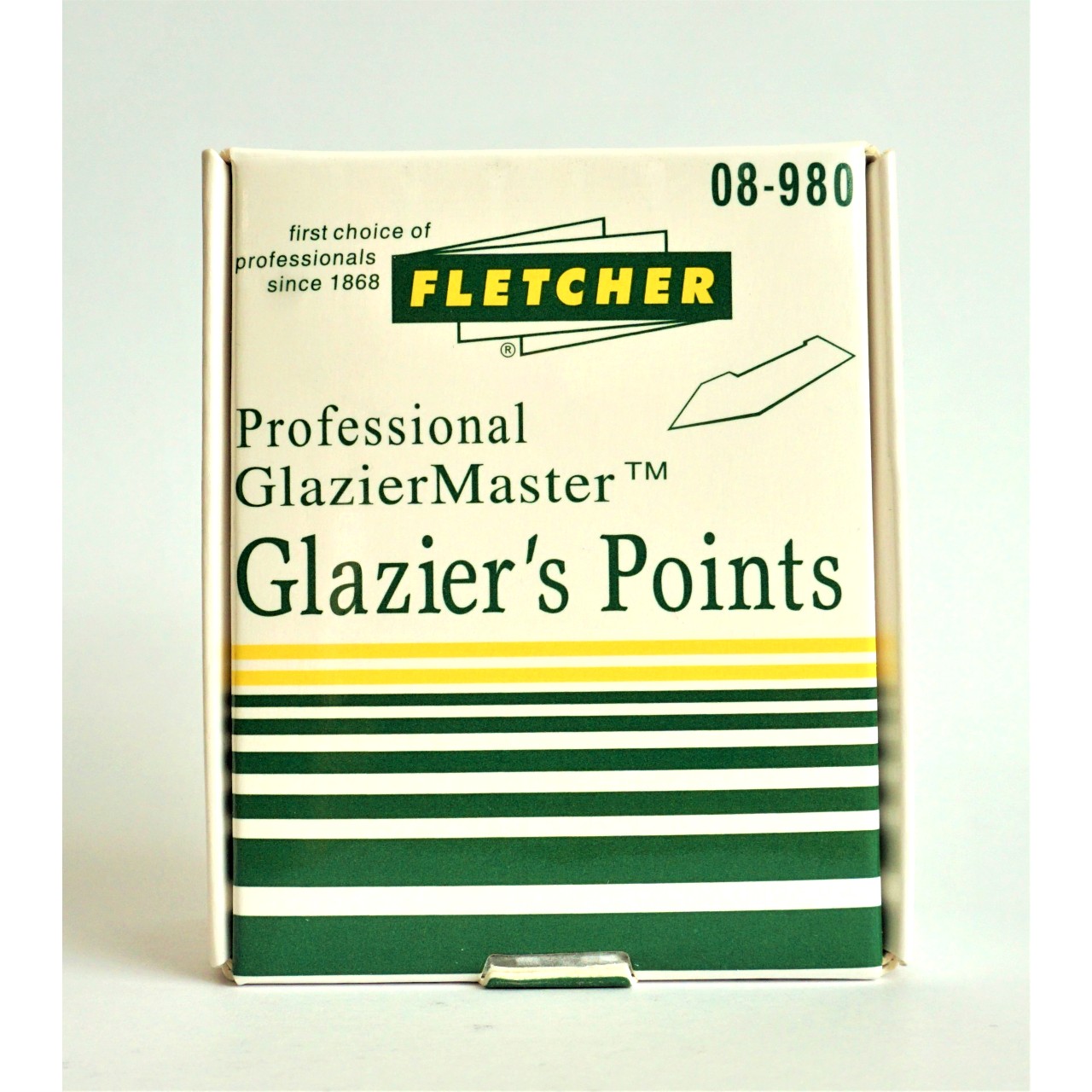 Buy the Fletcher 08-980 Glazier Points, Stacked - 3/8