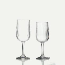Produktbild Barcompagniet plastglas stripe wine 30cl och 38cl