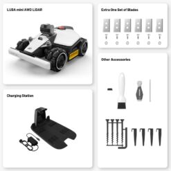 Faktabild Mammotion LUBA mini AWD LiDAR